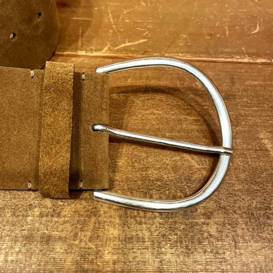 INSCRIRE レザー ベルト アンティークサンドベージュ