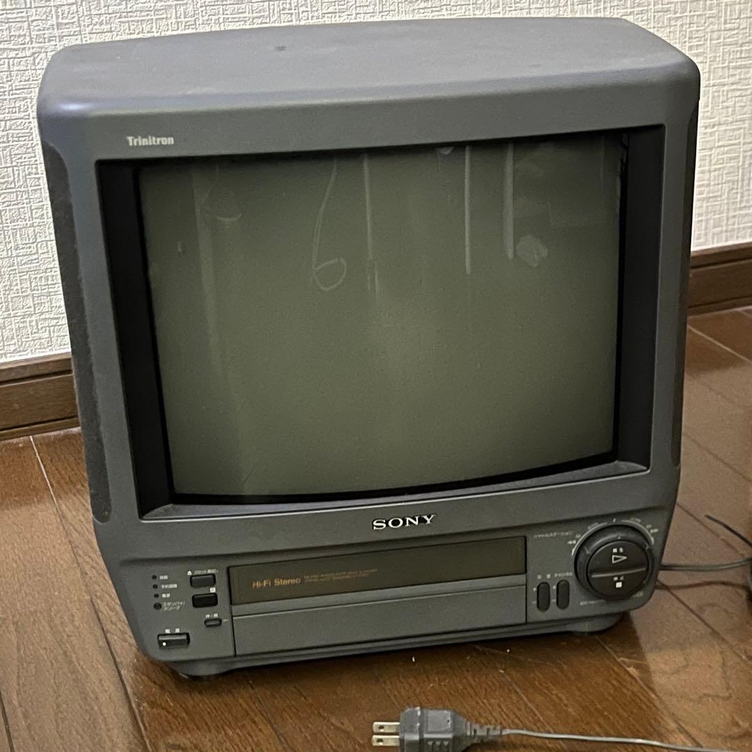 SONY トリニトロンカラービデオテレビ　92年製