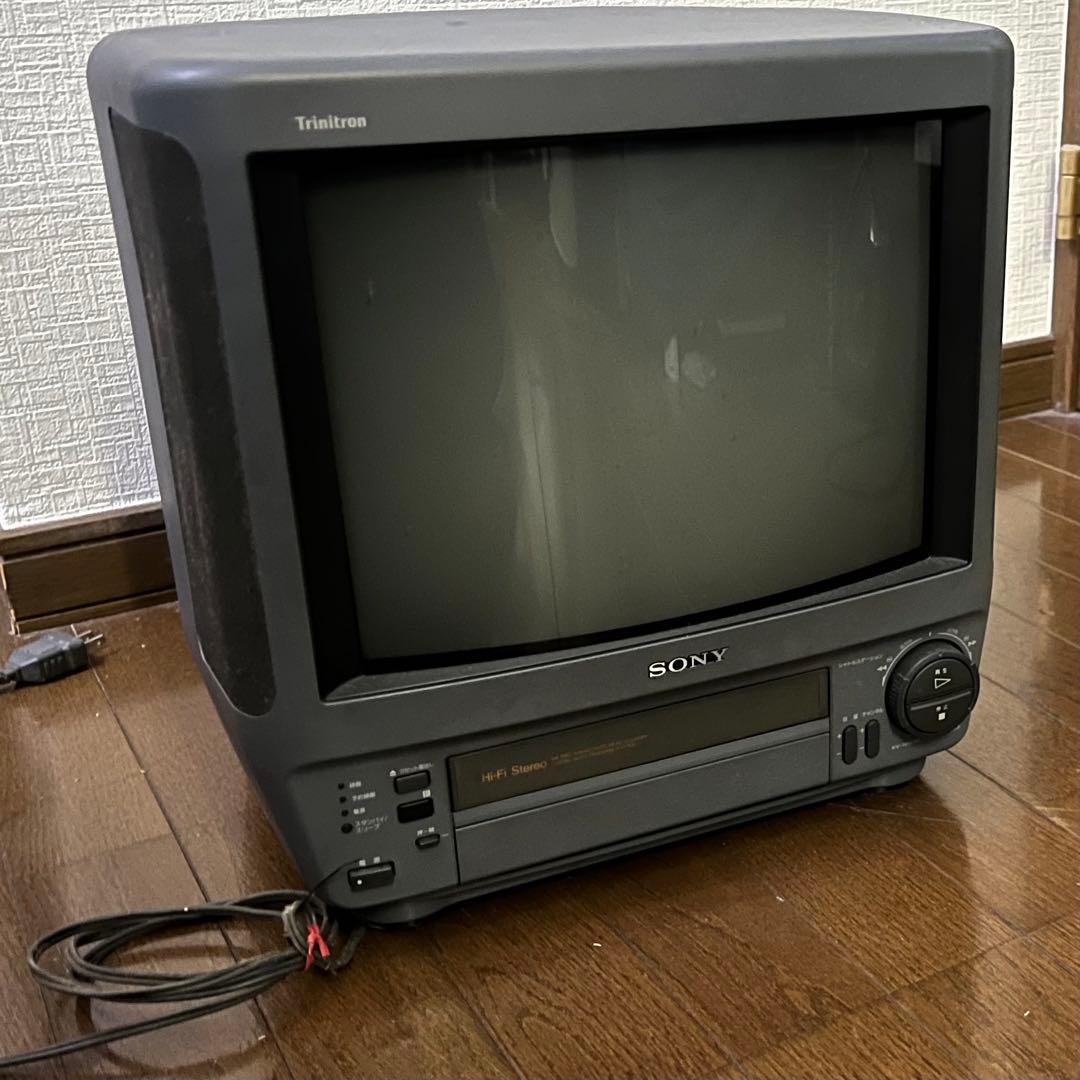 SONY トリニトロンカラービデオテレビ　92年製