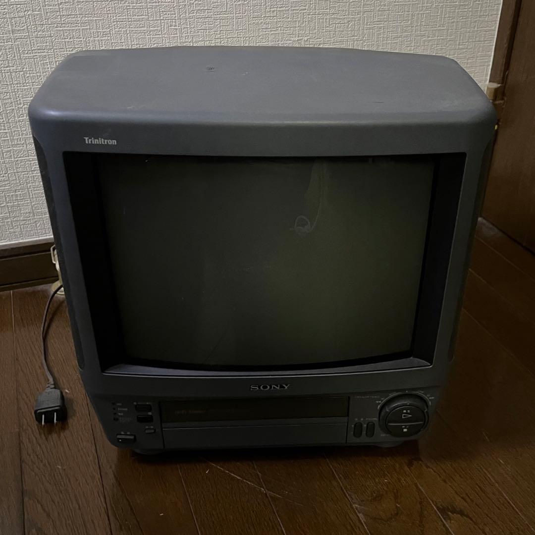 SONY トリニトロンカラービデオテレビ　92年製
