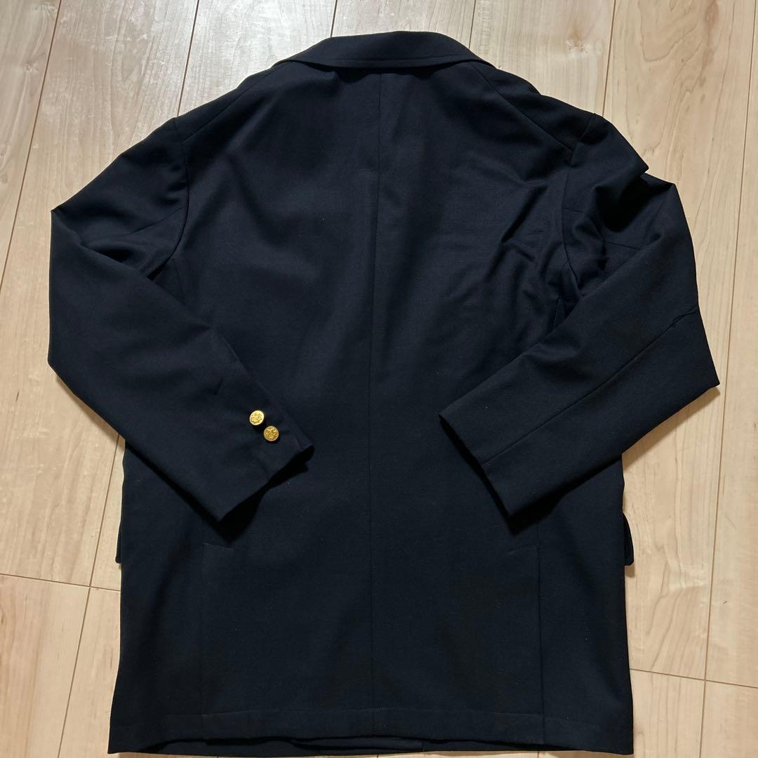 gymphlex ネイビー ダブルブレスト テーラードジャケット　12サイズ
