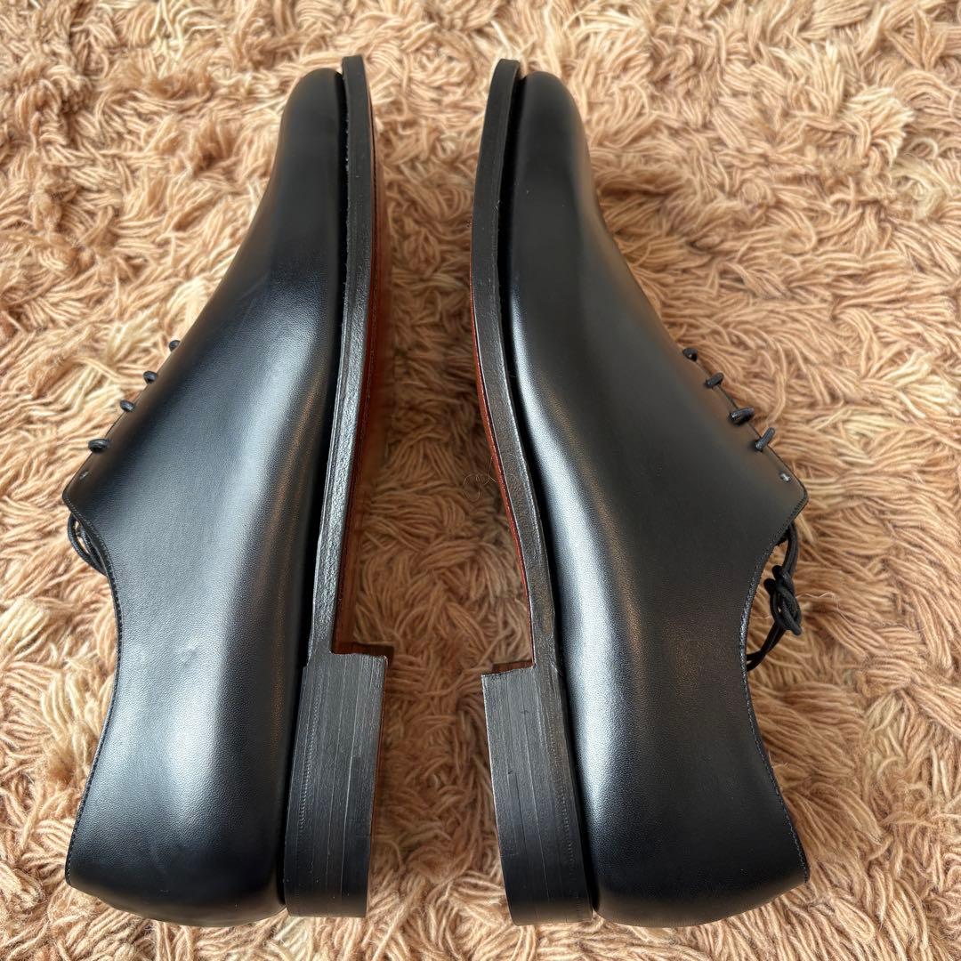 【未使用】クロケット＆ジョーンズ ホールカット レザー 7.5E レザーシューズ