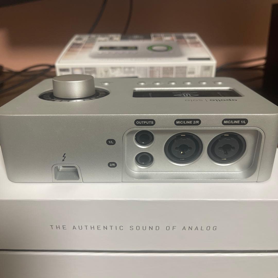 DTM・DAW UA Apollo Solo Heritage Edition
