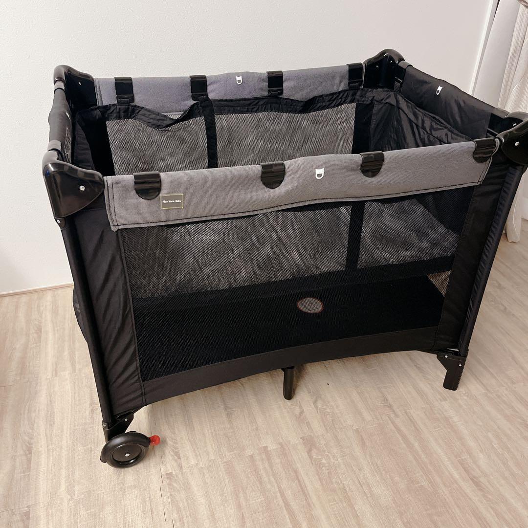 【美品】KATOJI カトージ　プレイヤード　 カトージベビーベッド　箱付き