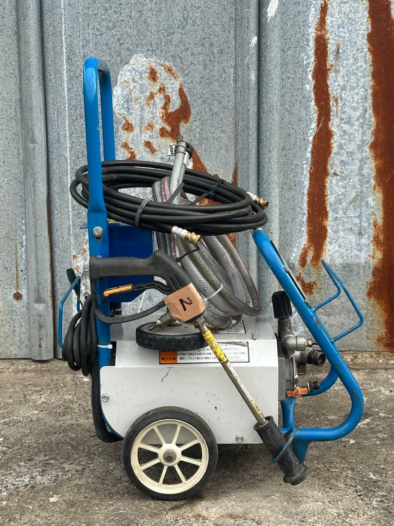 2. 鶴見電動洗浄機HPJ-140-1 100V 60Hz 1.1馬力