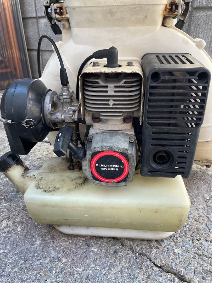 ジャンクですが動作OK‼️丸山 MD6010TS 背負動力散布機