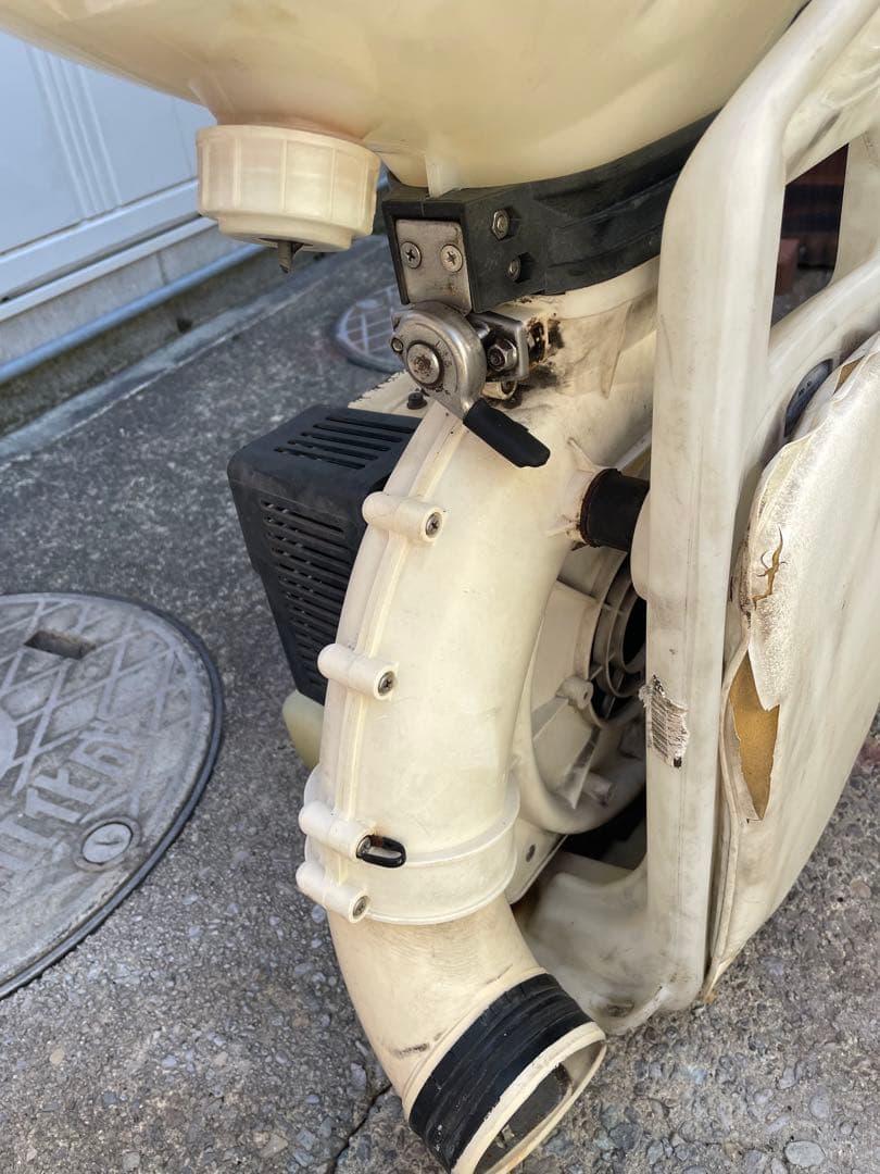ジャンクですが動作OK‼️丸山 MD6010TS 背負動力散布機