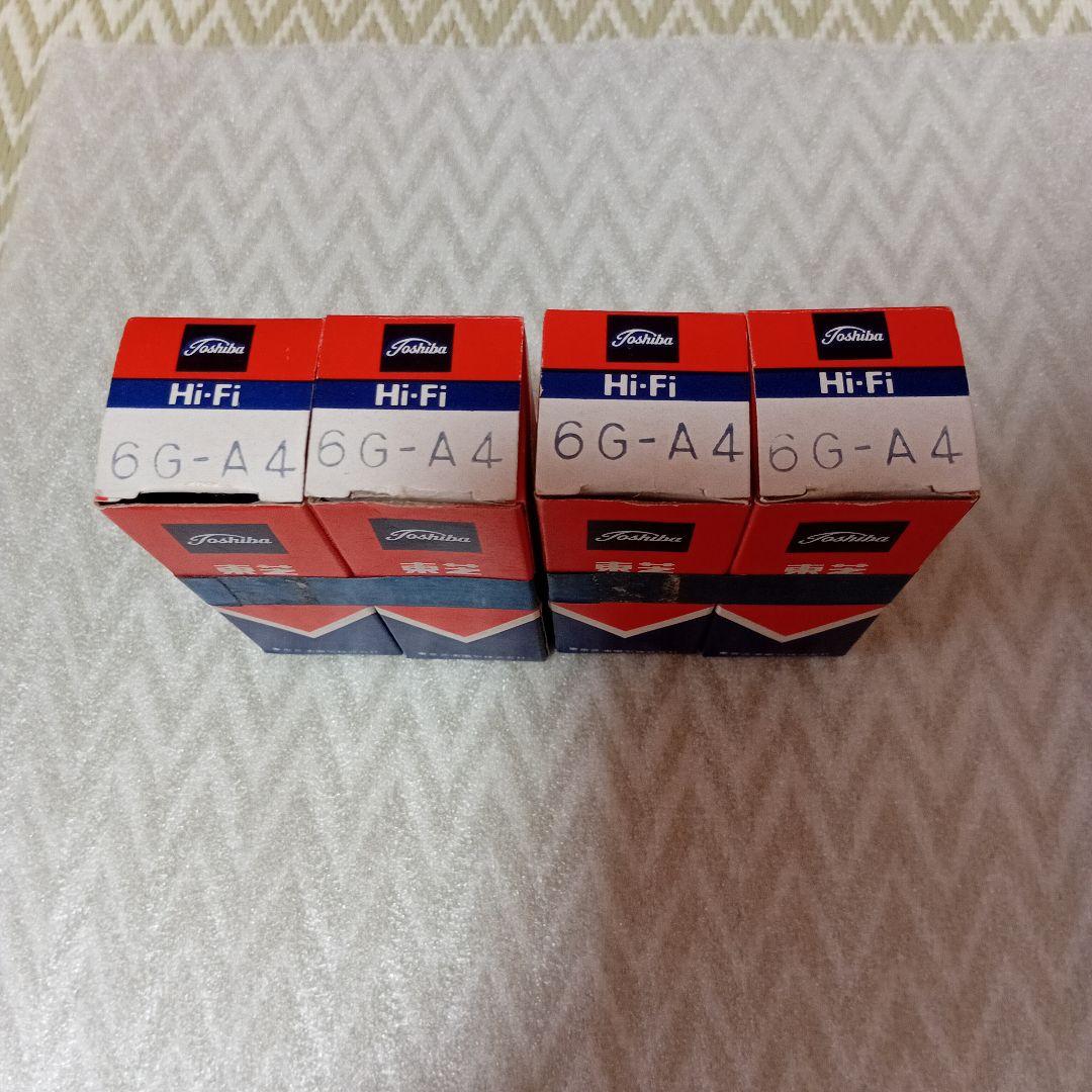 た*だ様 Toshiba真空管 6G-A4 オーディオ部品 4個セット