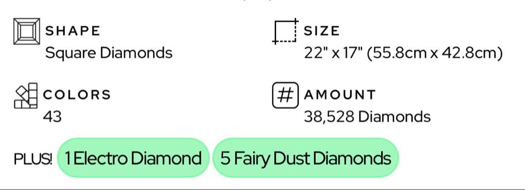 DAC(ダイヤモンドアートクラブ)　オーロラ　眠れる森の美女