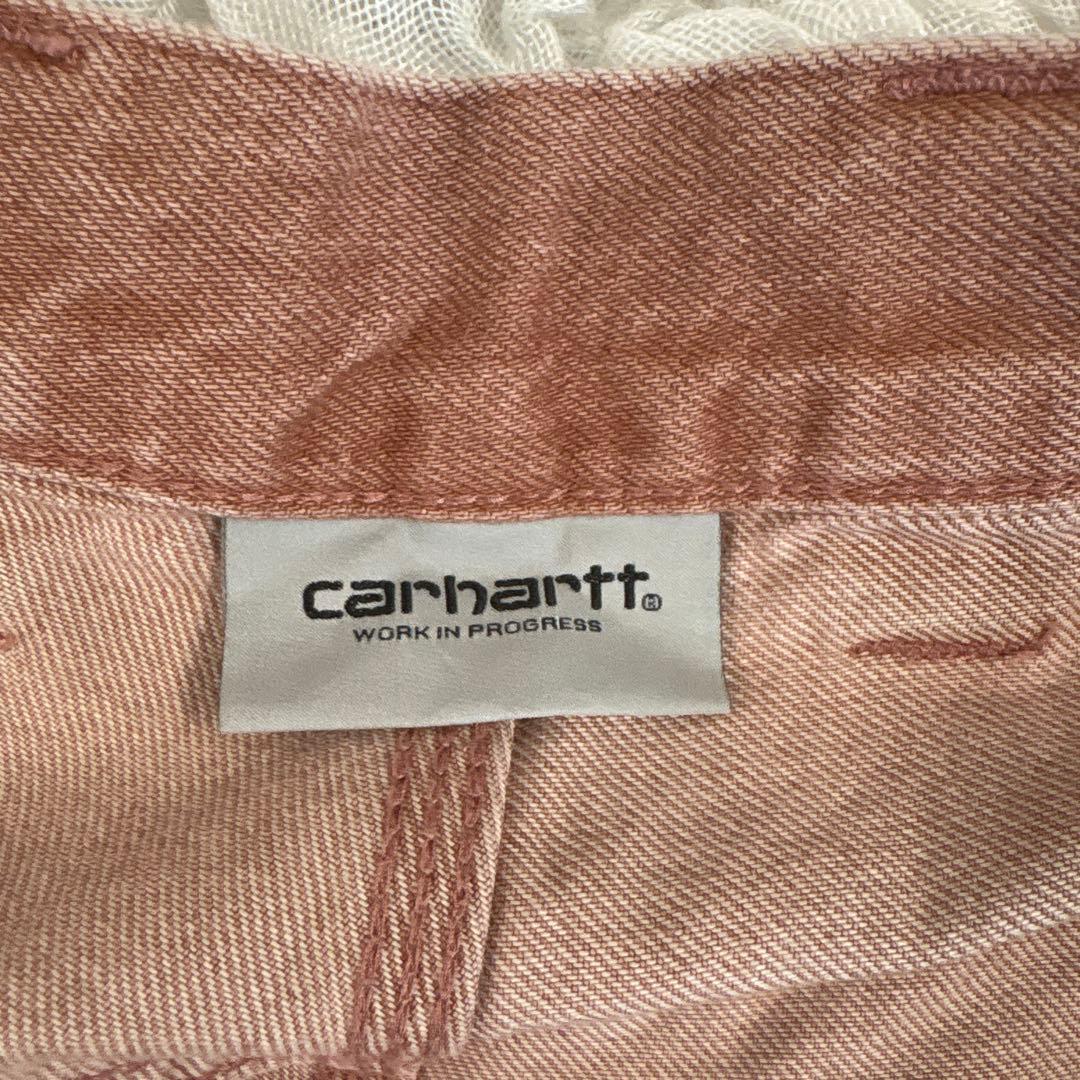 希少カラー　Carhartt WIP ピンク ペインターパンツ　ダブルニー