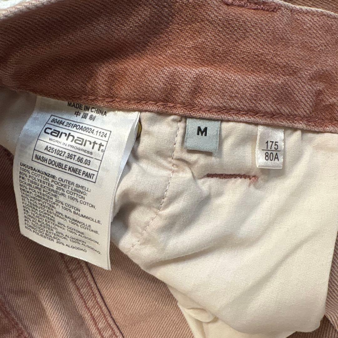 希少カラー　Carhartt WIP ピンク ペインターパンツ　ダブルニー