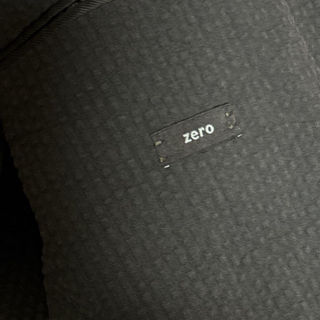 CARUSO ダークブラウン　コットンシアサッカースーツ