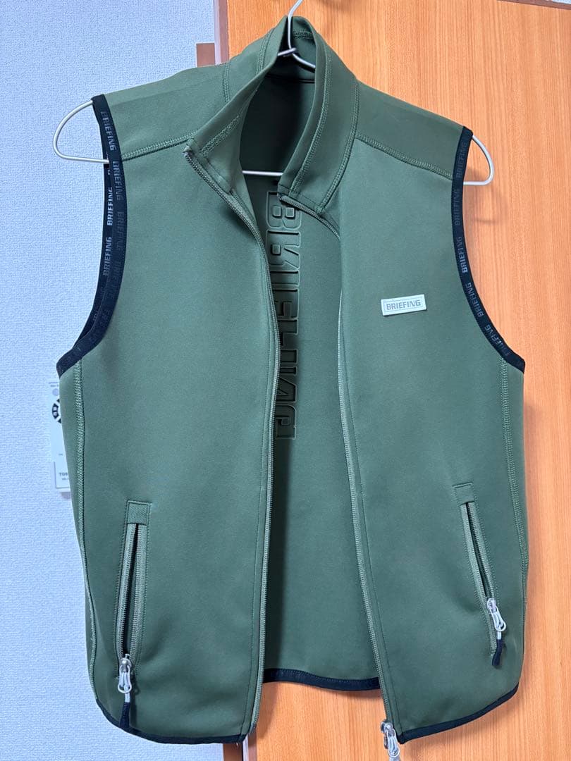 BRIEFING オリーブグリーン ベスト