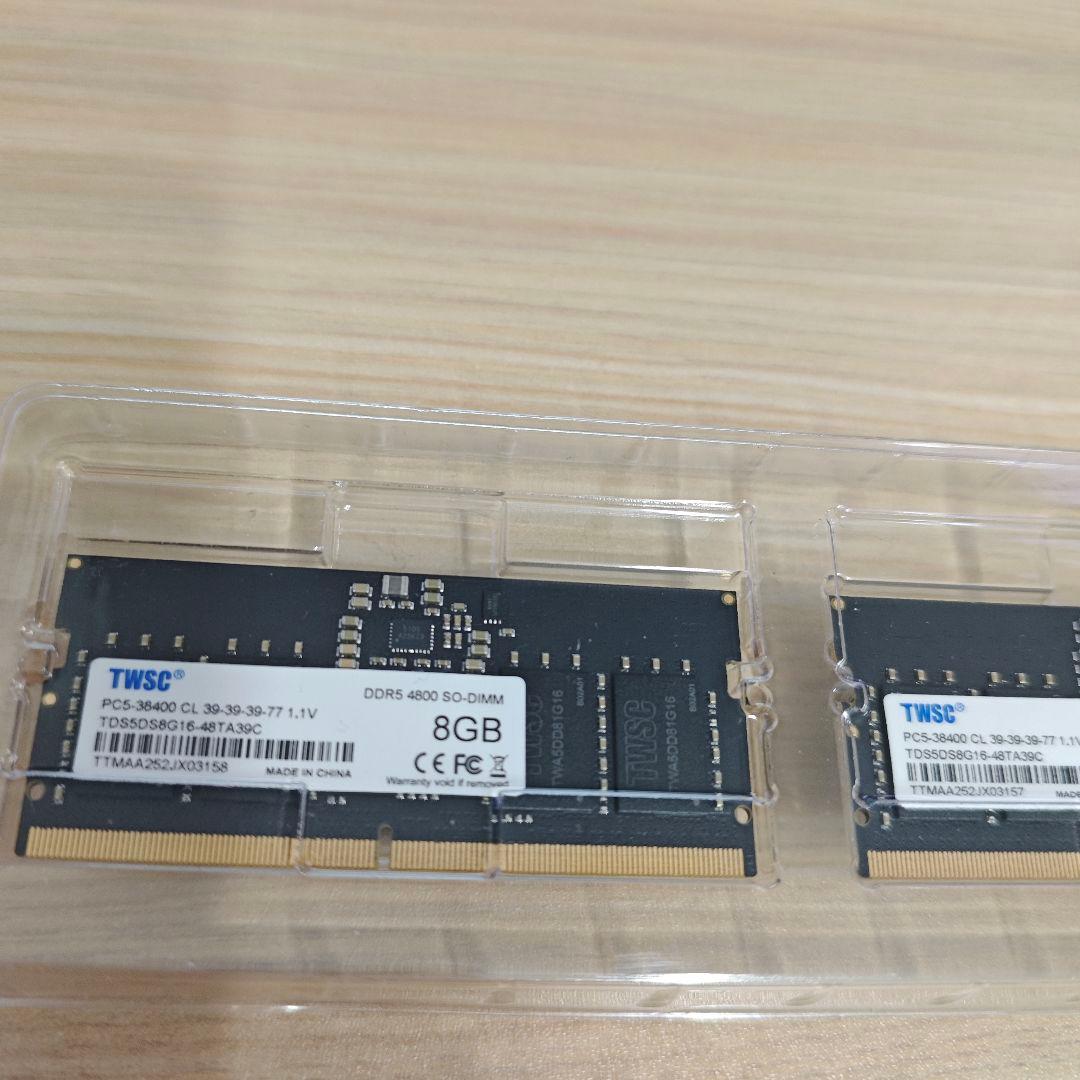PC5 38400 DDR5 4800 16GB dynabookで動作確認済@
