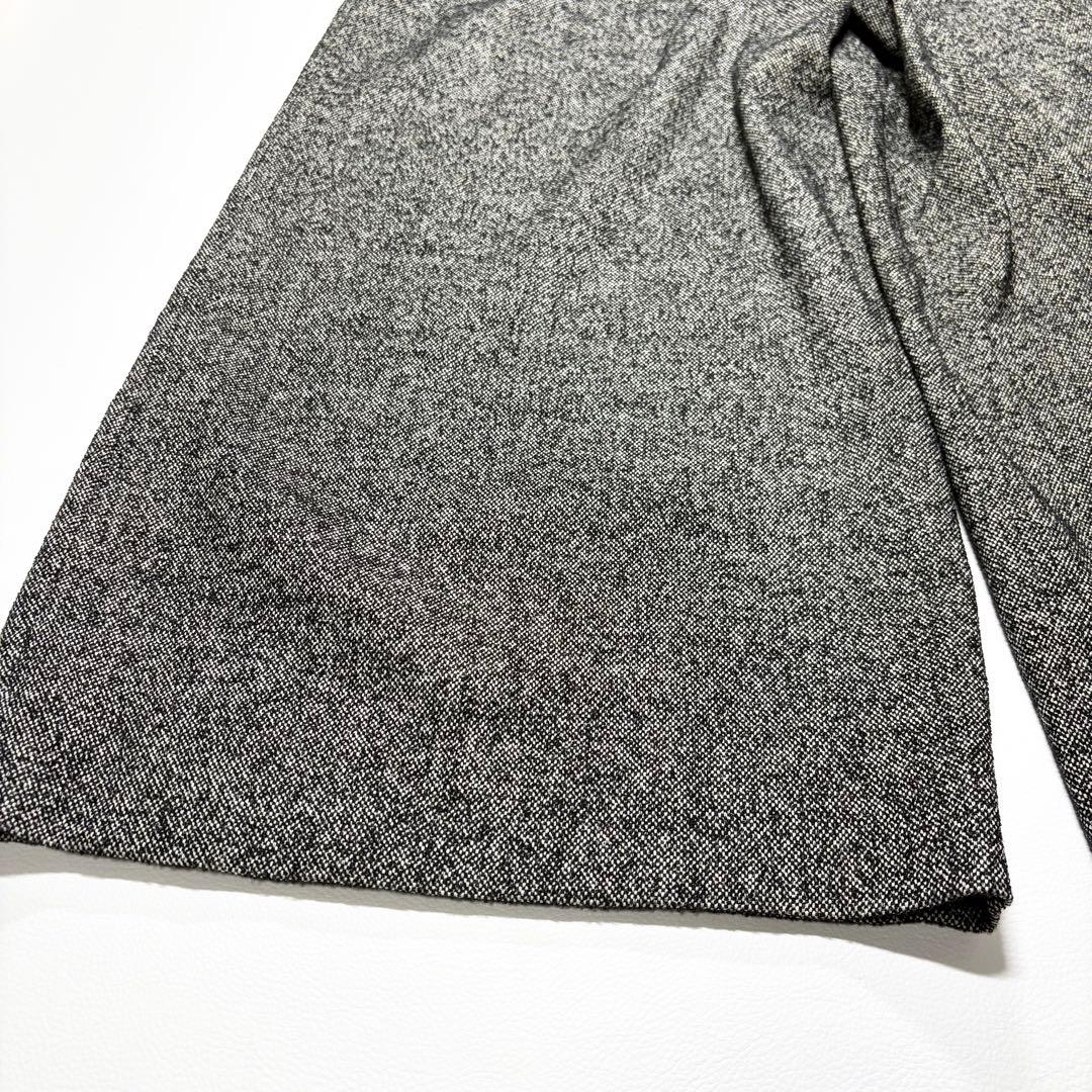 美品✨ドルガバ ツイードロングワイドパンツ 42サイズ イタリア製