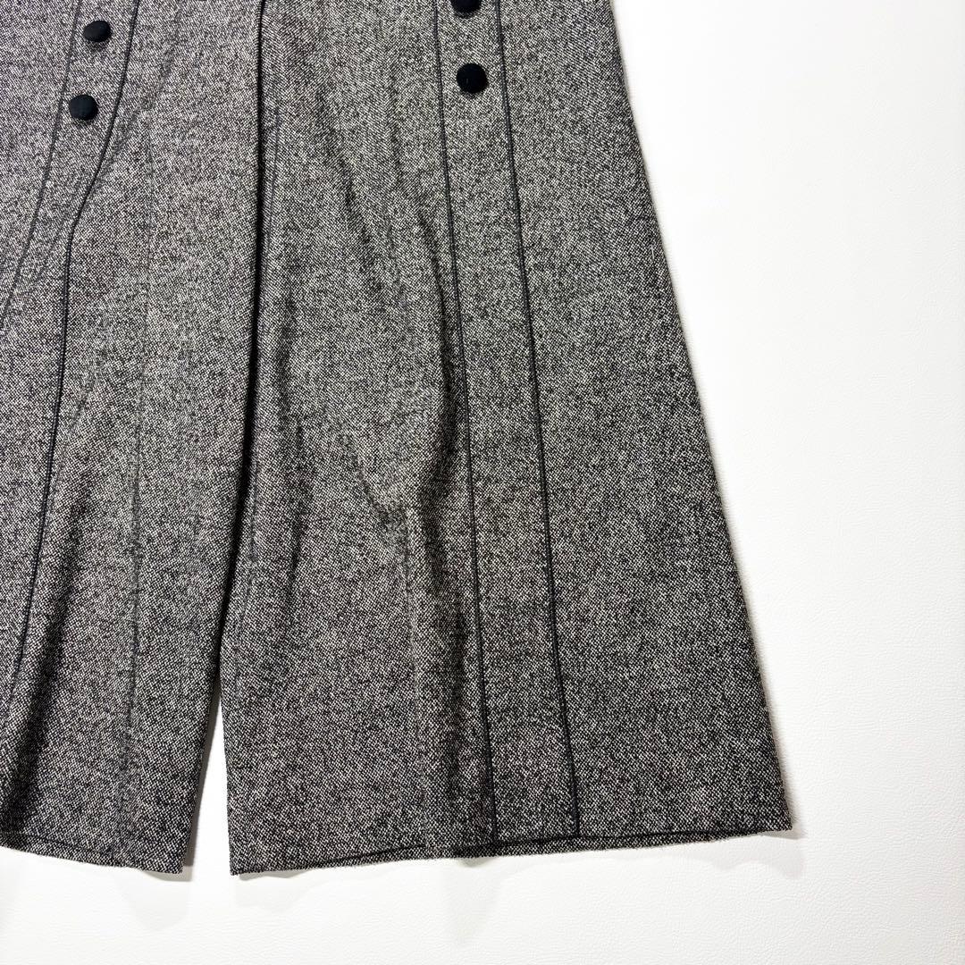 美品✨ドルガバ ツイードロングワイドパンツ 42サイズ イタリア製