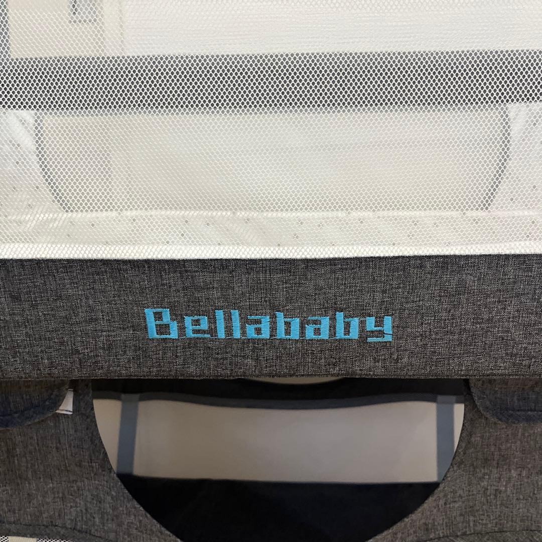 Bellababy 折りたたみベビーベッド グレー