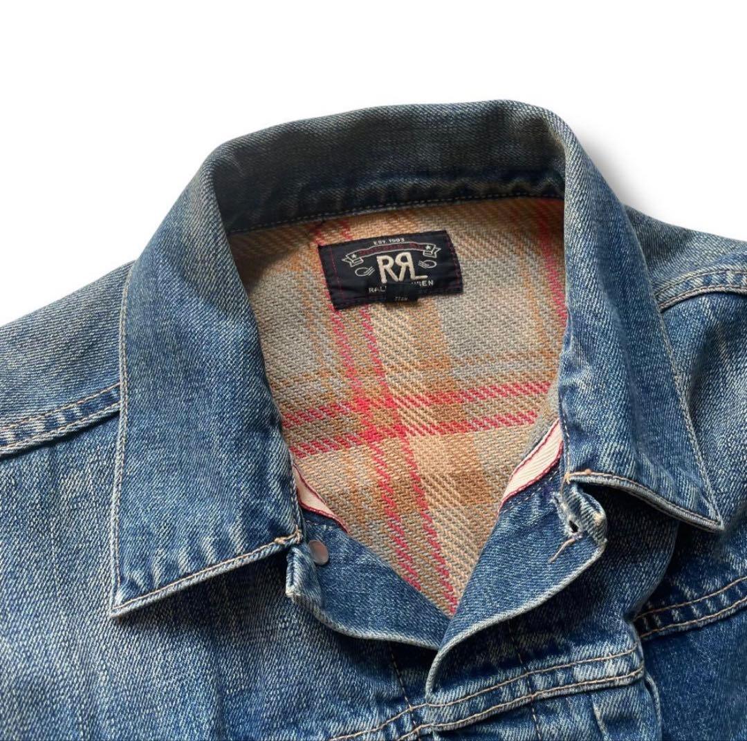 RRL デニムジャケット　ブランケット