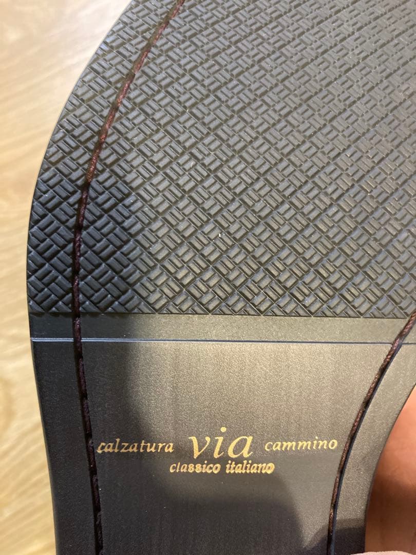 25,5cmマドラスヴィアカミーノ新品未使用　ビジネス　冠婚葬祭最適！