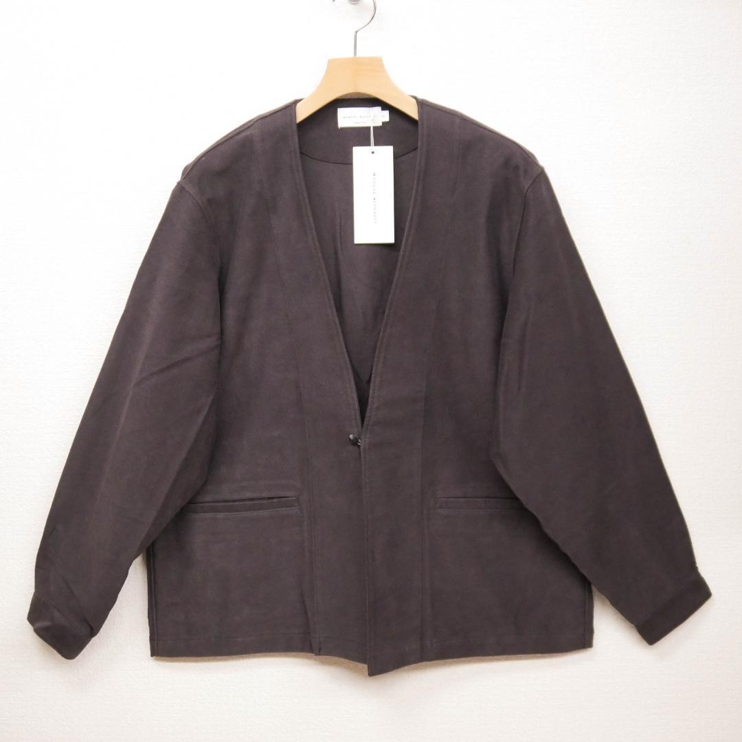 【新品！特価】Manual Alphabet ノーカラーJKT　チャコール(M)