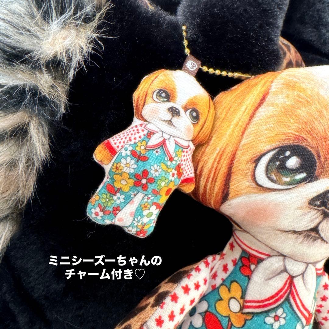 さ*ー様 コヤンイサムチョン♡私を見つめるシーズーちゃんのファートートバッグ！チ