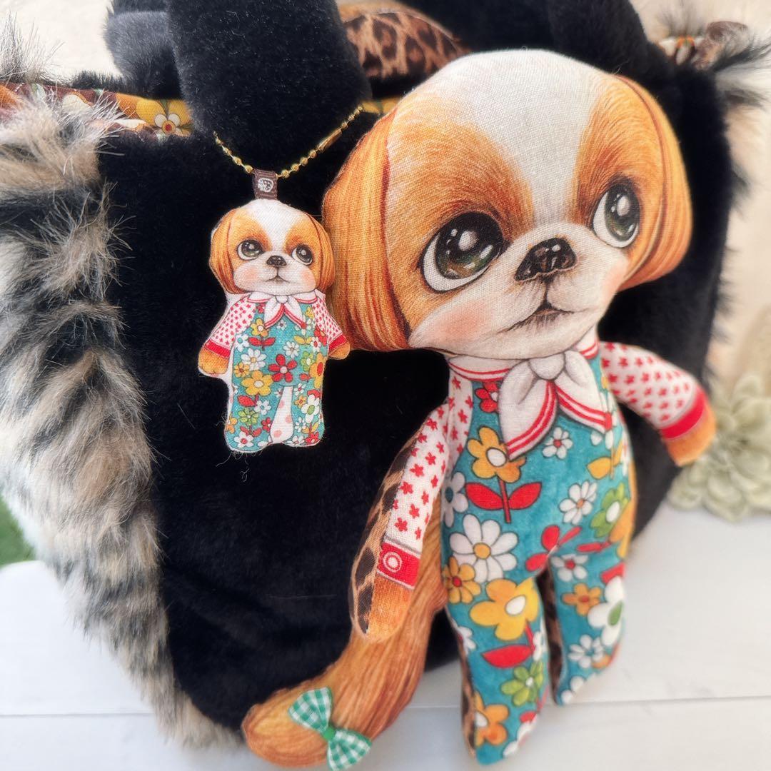 さ*ー様 コヤンイサムチョン♡私を見つめるシーズーちゃんのファートートバッグ！チ