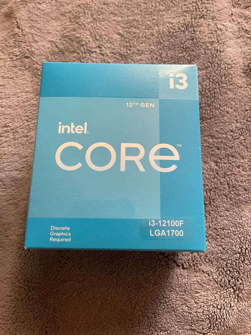 CPU Intel Core i3-12100F 12th Gen CPU