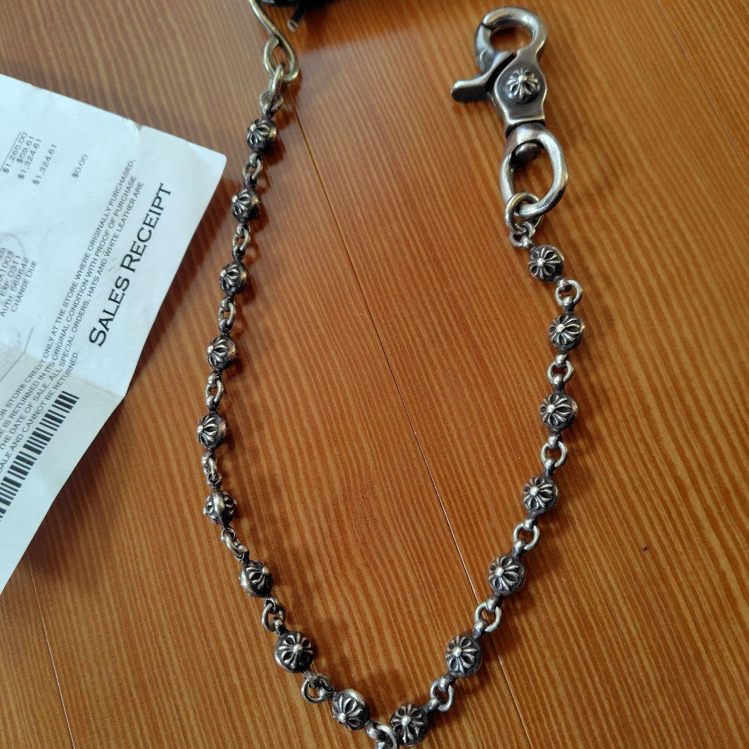 クロムハーツクロスボールウォレットチェーン #1ショート1クリップ