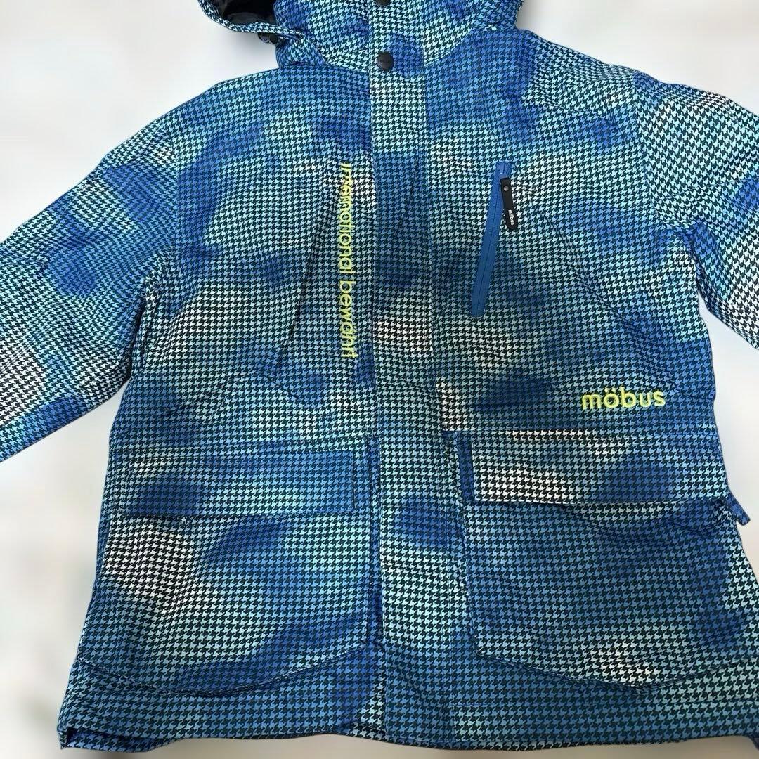 スキーウェア　上下　mobus メンズMサイズ　グローブ（レディースMサイズ）