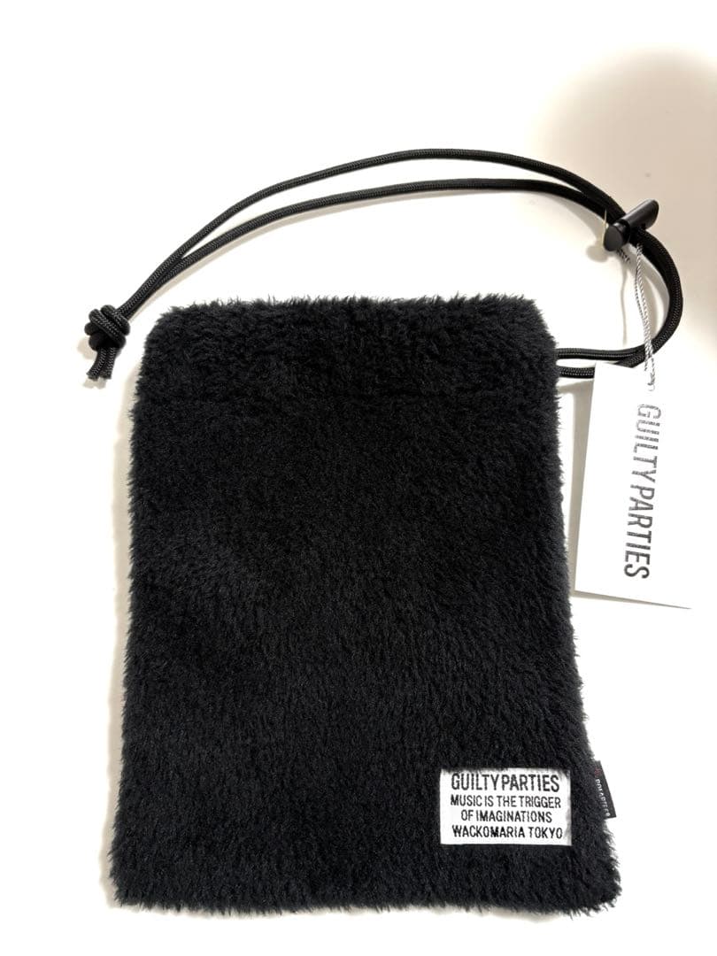 WACKOMARIA SHOULDER POUCH ファー巾着ポーチ