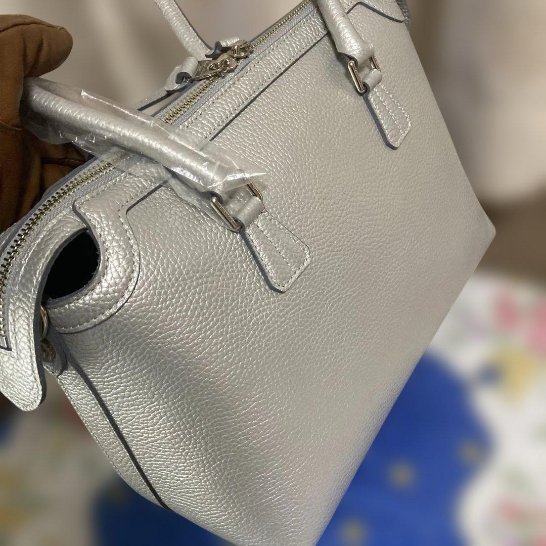 okitan！ADMJ蜂モチーフシルバーグレーカラー新品未使用たいへん綺麗