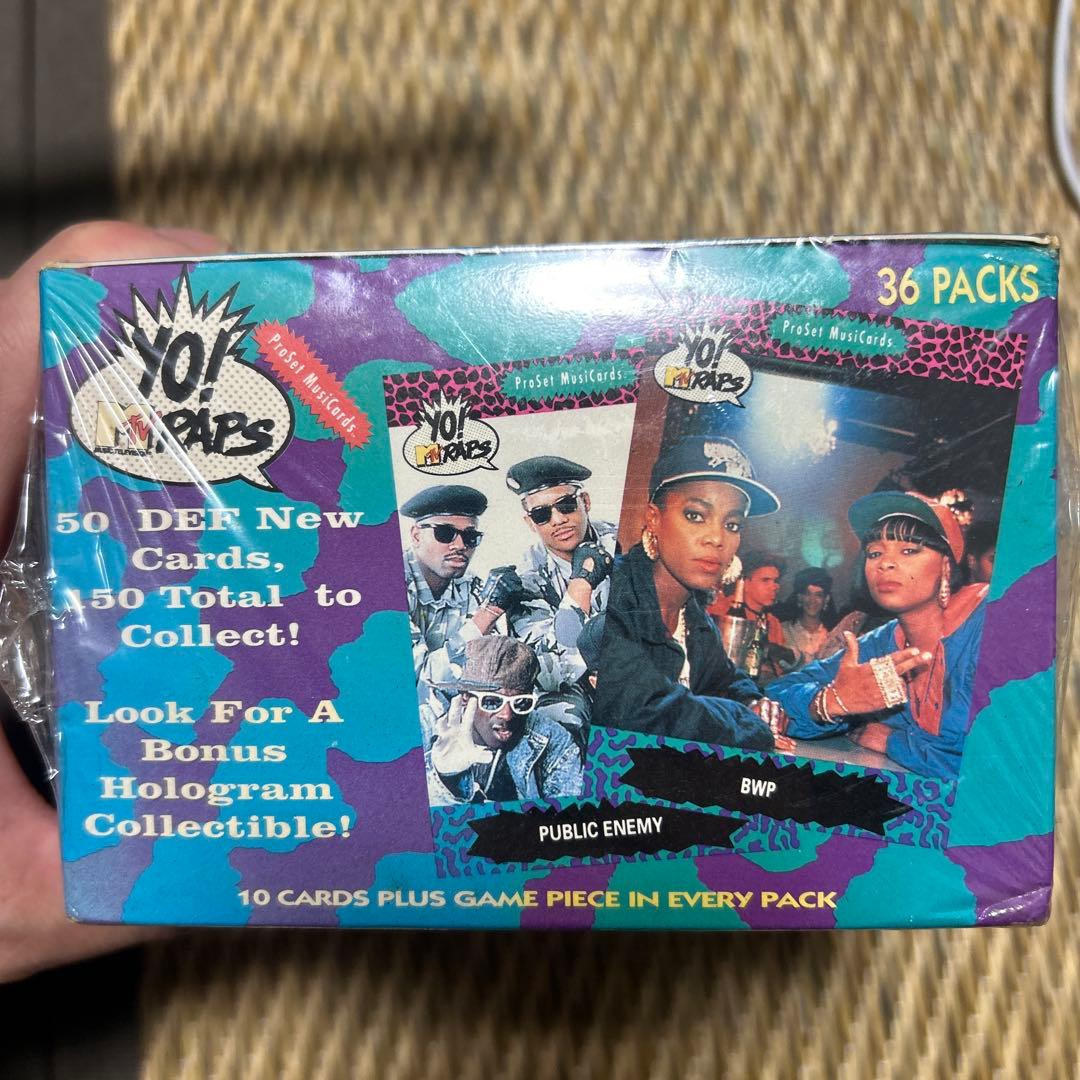 YO! MTV RAPS カードボックス 36パック　未開封