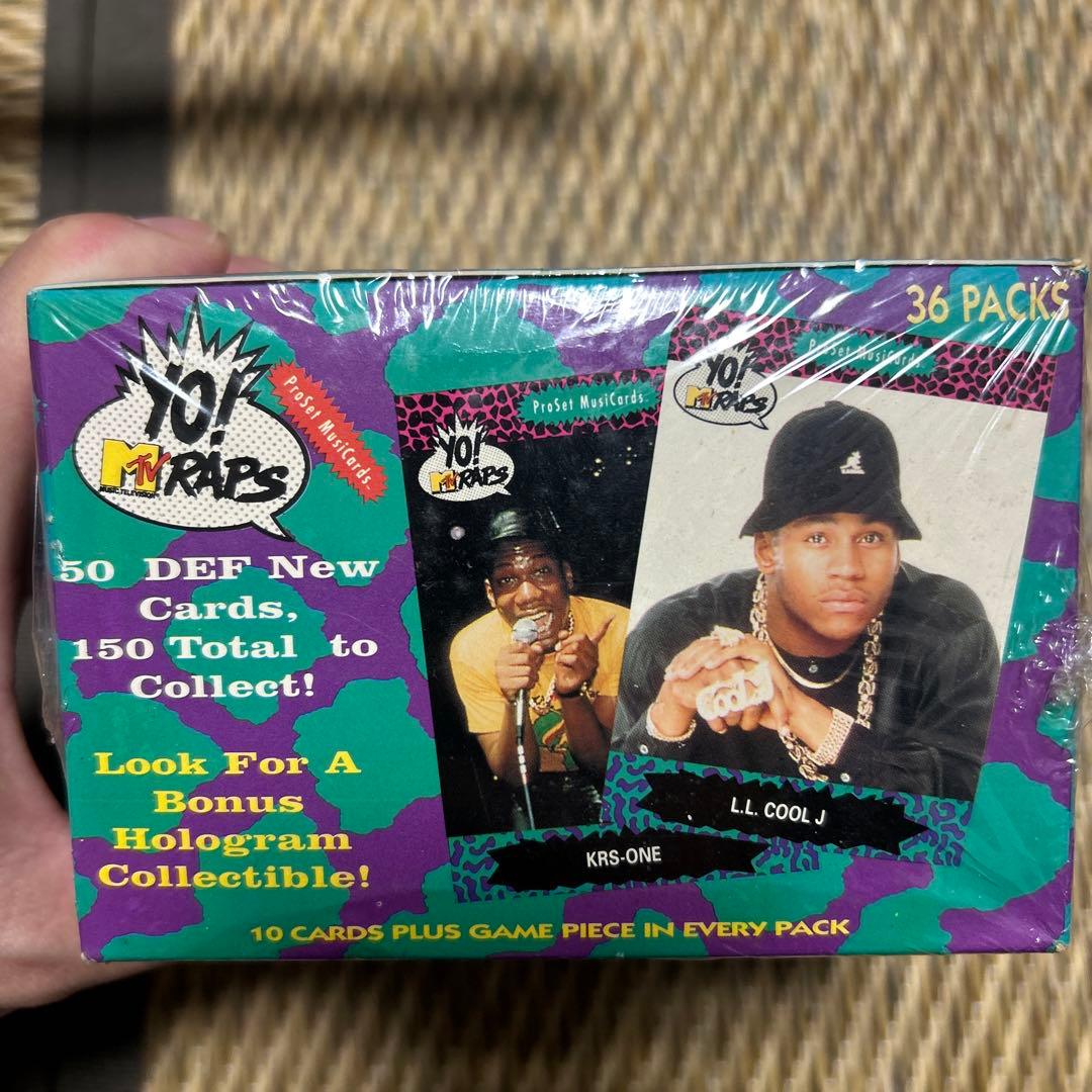 YO! MTV RAPS カードボックス 36パック　未開封