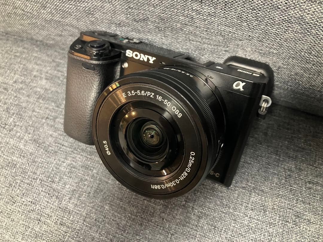 SONY ソニー α6000 ダブルレンズキット ブラック