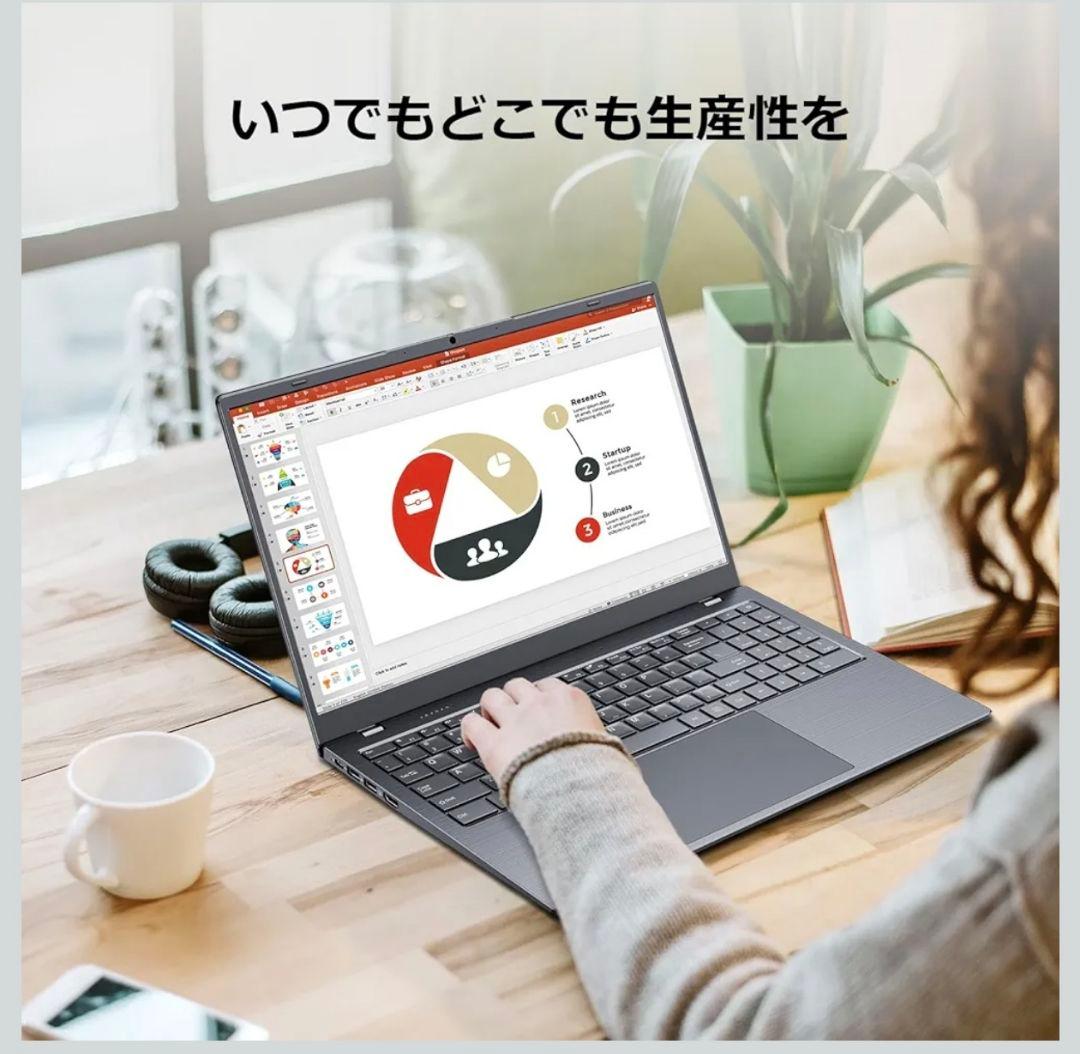 ノートパソコン Office 2024 15.6型 Core16GB