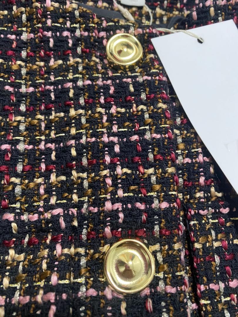 ZARA ベルト付きテクスチャーベスト XS 新品