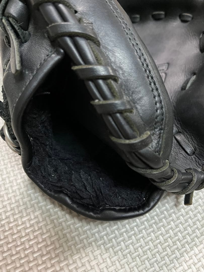 ZETT 少年野球　軟式キャッチャーミット　ブラック