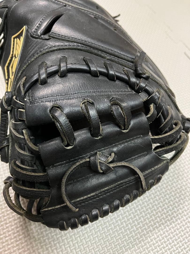 ZETT 少年野球　軟式キャッチャーミット　ブラック