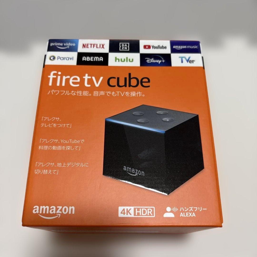 【新品未使用】Amazon Fire TV Cube 第2世代 4K HDR
