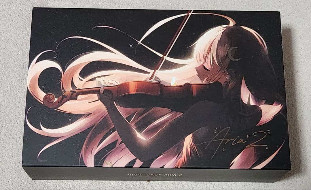 moondrop 水月雨 Aria 2 リケーブル可能イ ヤホン シルバー