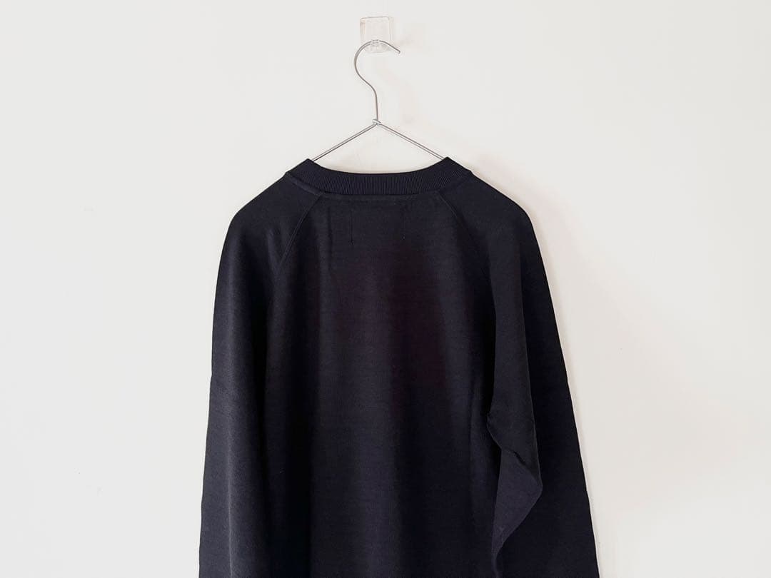 新品タグ付 2023 マーガレットハウエル コットンウールジャージー ブラック