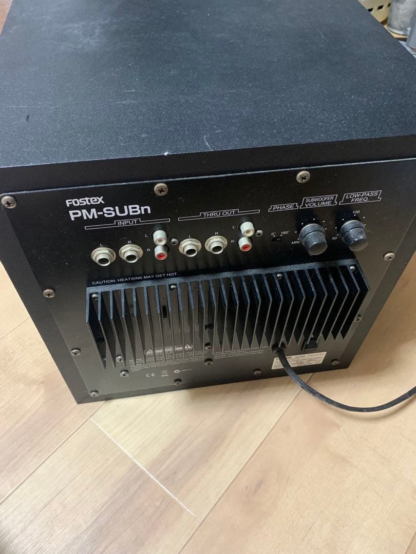 J*y様 Fostex サブウーファー ブラック