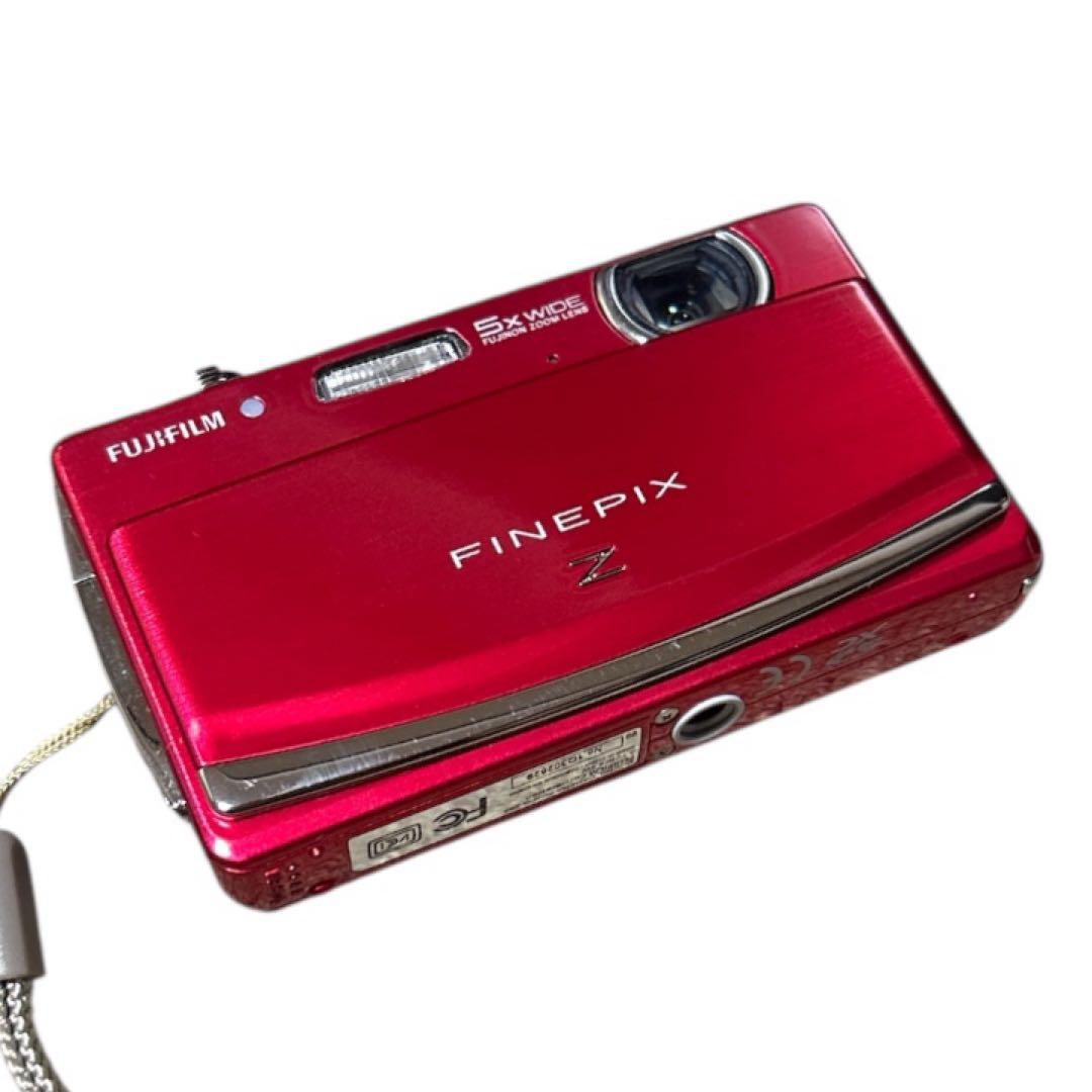 美品動作〇FUJIFILMFinePix Z90 富士フィルムレッド コンデジ