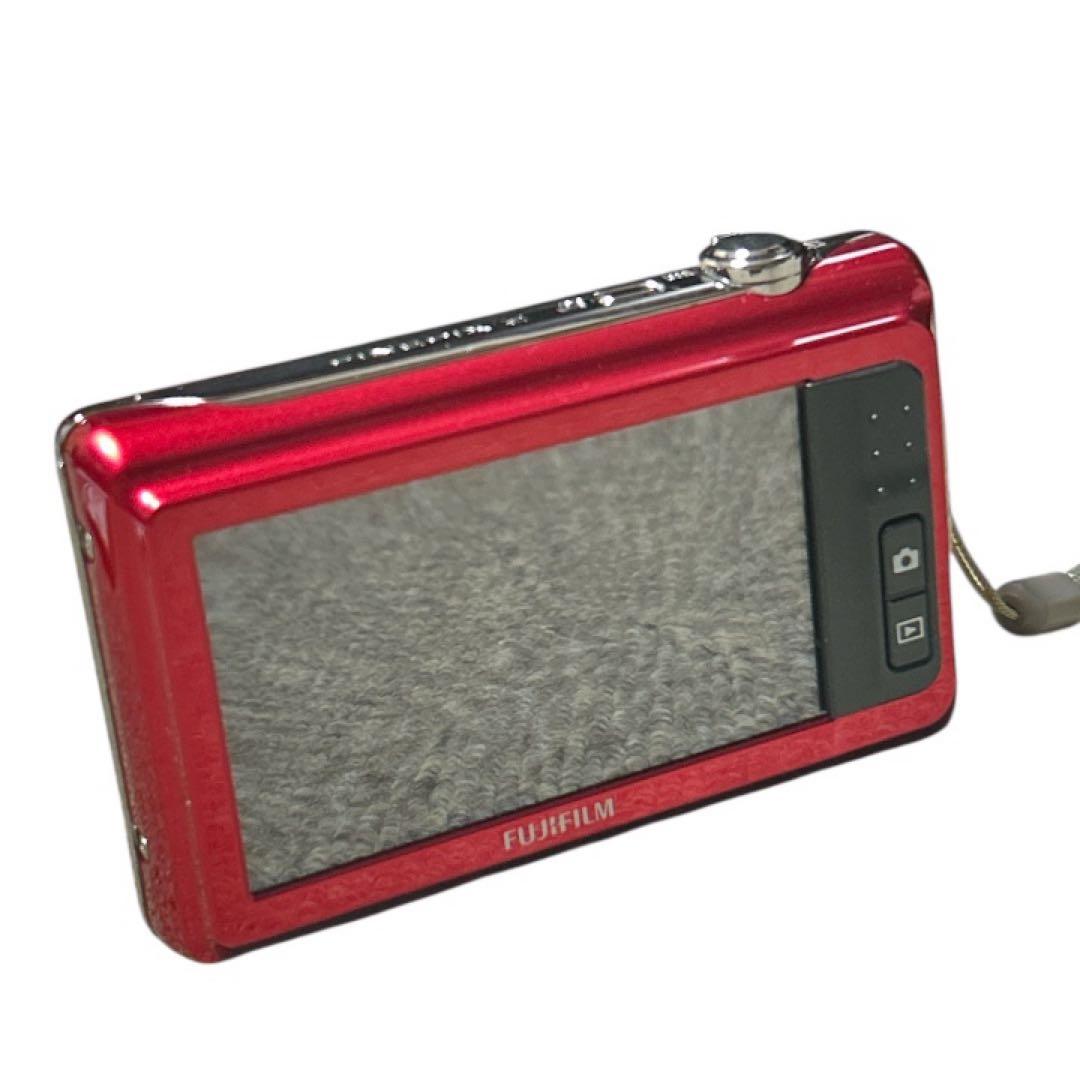 美品動作〇FUJIFILMFinePix Z90 富士フィルムレッド コンデジ