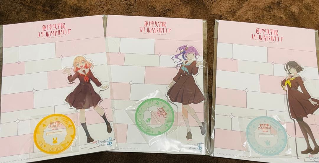 ラブライブ！蓮ノ空　アクリルスタンド　104期冬制服ver