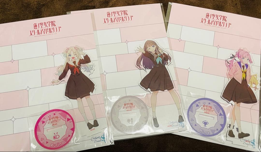 ラブライブ！蓮ノ空　アクリルスタンド　104期冬制服ver