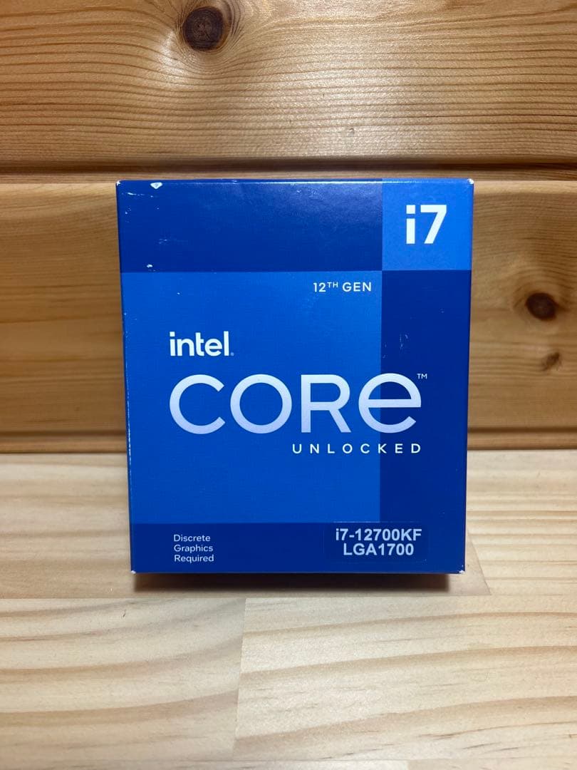 Intel Corei7 プロセッサー 12700KF 3.6GHz