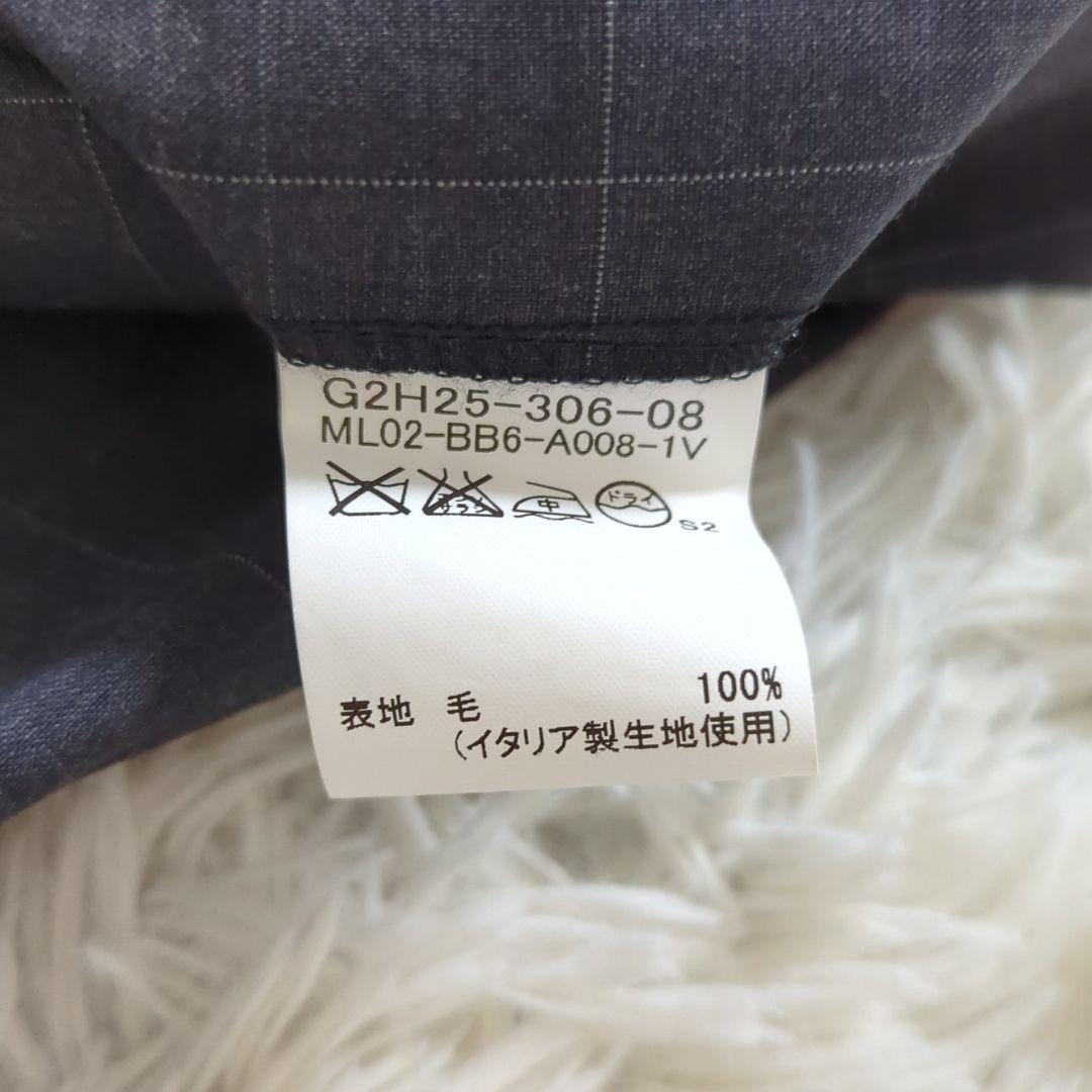 極美品 2XL相当 マッキントッシュ 銀ボタン セットアップスーツ チェック