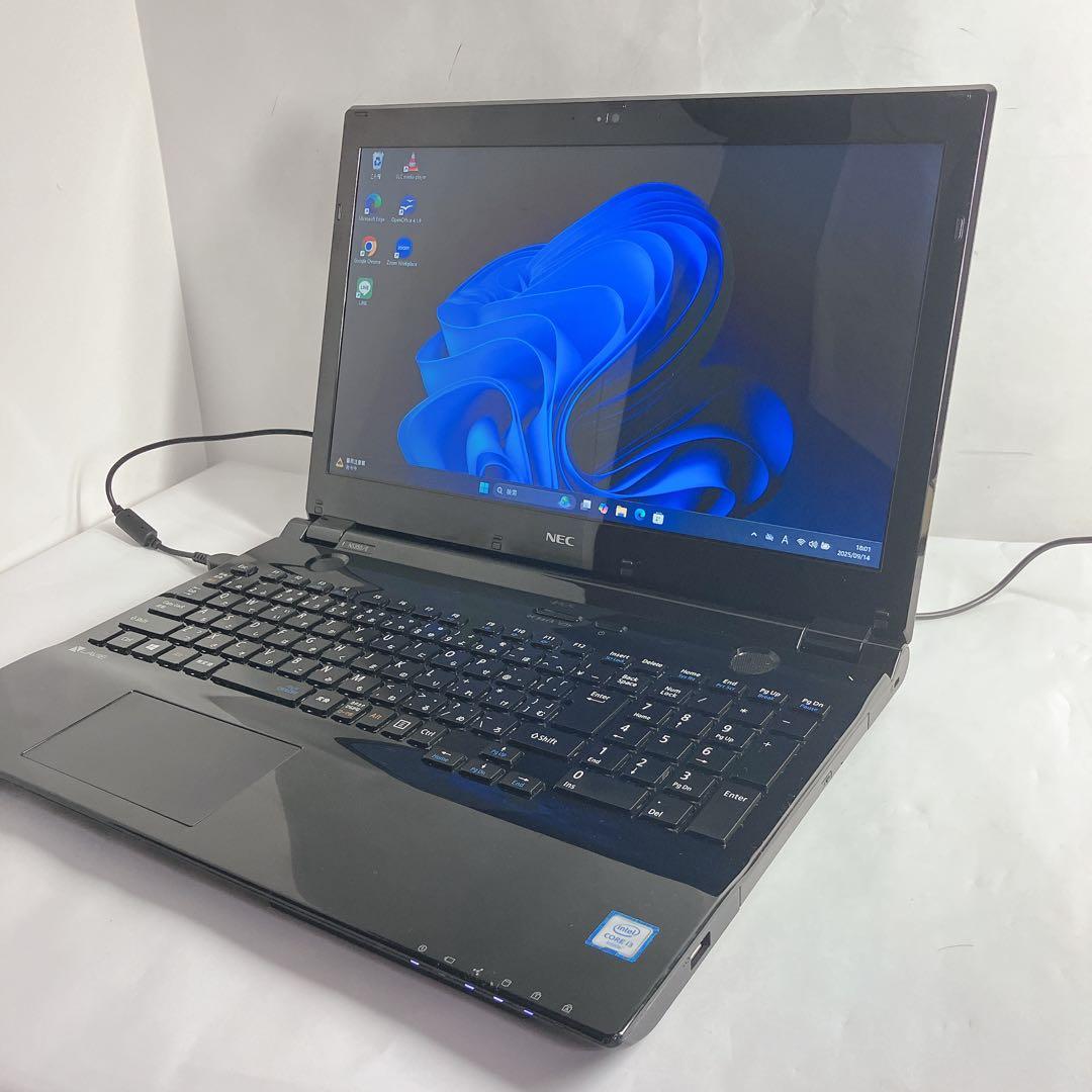 カメラ/DVD搭載　 初期設定済み ssd Lavie ノートPC win11