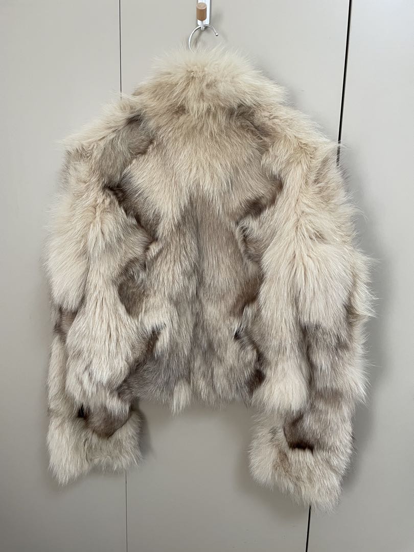 平成ギャル Y2K CHUXXX フォックスファー 毛皮コート 平成女子